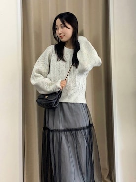 美波さん(レディース・158cm)の秋コーディネート