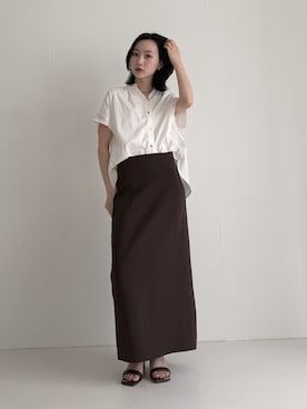 美波さん(レディース・158cm)の夏コーディネート