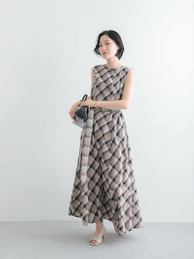 美波さん(レディース・158cm)の夏コーディネート