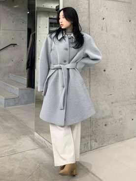 美波さん（レディース・158cm）の冬コーディネート