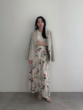 美波さん(レディース・158cm)の冬コーディネート