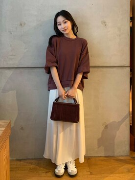 美波さん（レディース・158cm）の夏コーディネート