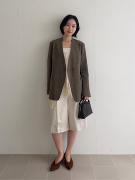 美波さん(レディース・158cm)の夏コーディネート