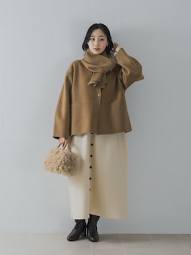 美波さん（レディース・158cm）の秋コーディネート