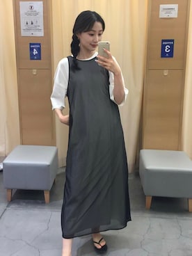 美波さん（レディース・158cm）の夏コーディネート