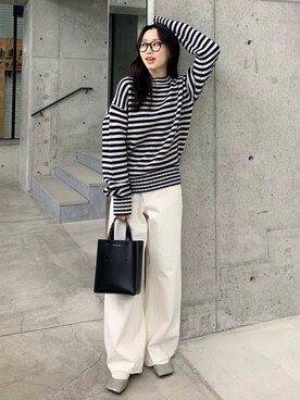 美波さん（レディース・158cm）の冬コーディネート