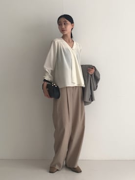 美波さん（レディース・158cm・20代）の秋コーディネート