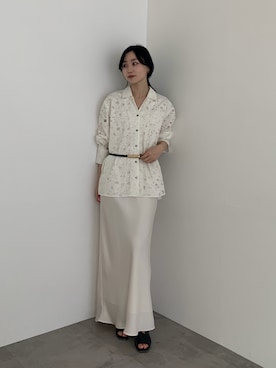 美波さん(レディース・158cm)の春コーディネート