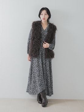 美波さん（レディース・158cm）の秋コーディネート