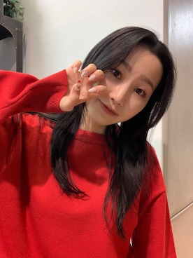 「ホリデー」｜美波さん（レディース・158cm）の冬コーディネート