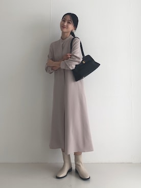 美波さん（レディース・158cm）の秋コーディネート