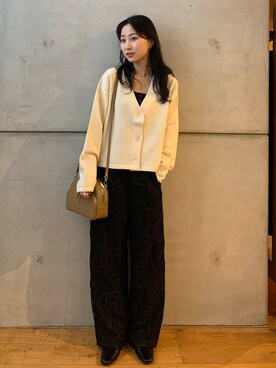 美波さん(レディース・158cm)の秋コーディネート