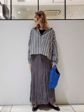 nagashimaさん（レディース・160cm）の秋コーディネート