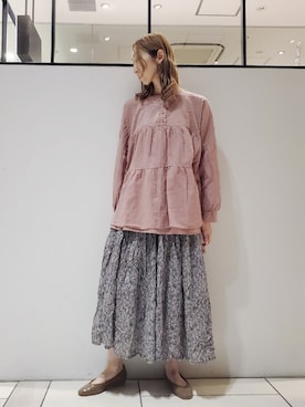 nagashimaさん（レディース・160cm）の秋コーディネート