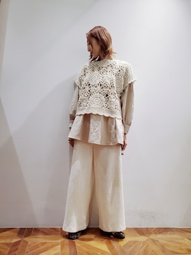 nagashimaさん（レディース・160cm）の冬コーディネート