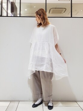 nagashimaさん（レディース・160cm）の夏コーディネート