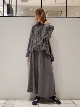 「ナイキエアリフト」｜nagashimaさん（レディース・160cm）の秋コーディネート