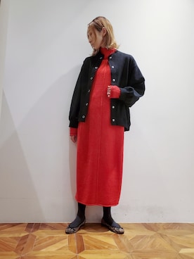 nagashimaさん（レディース・160cm）の冬コーディネート