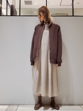 nagashimaさん（レディース・160cm）の秋コーディネート