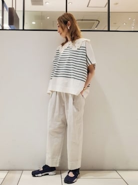 nagashimaさん（レディース・160cm）の夏コーディネート