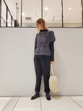 nagashimaさん（レディース・160cm）の冬コーディネート