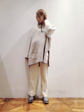 nagashimaさん（レディース・160cm）の冬コーディネート