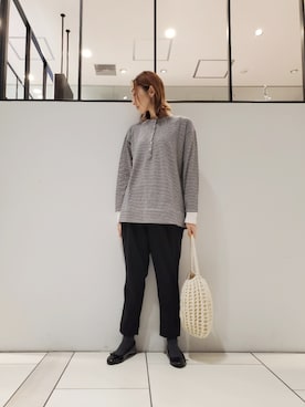 nagashimaさん（レディース・160cm）の冬コーディネート