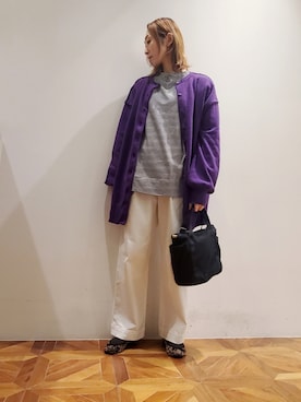 nagashimaさん（レディース・160cm）の冬コーディネート