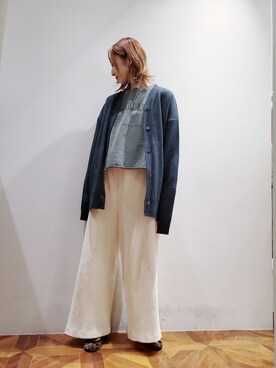 nagashimaさん(レディース・160cm)の冬コーディネート