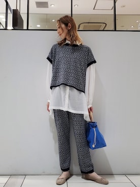 nagashimaさん（レディース・160cm）の秋コーディネート