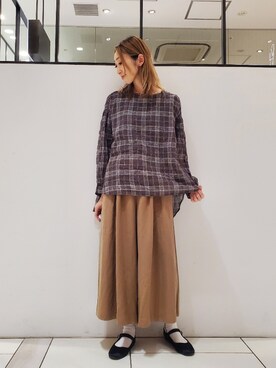 nagashimaさん(レディース・160cm)の秋コーディネート