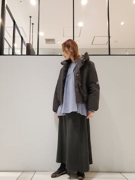 nagashimaさん（レディース・160cm）の冬コーディネート