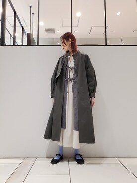 「du noir」｜nagashimaさん（レディース・160cm）の冬コーディネート