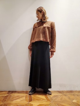 nagashimaさん（レディース・160cm）の冬コーディネート