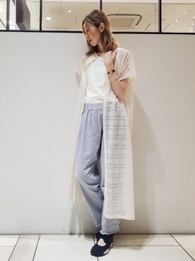 nagashimaさん（レディース・160cm）の夏コーディネート