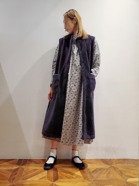 nagashimaさん（レディース・160cm）の冬コーディネート