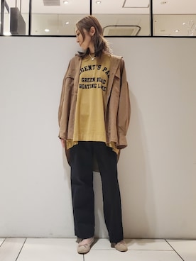 nagashimaさん（レディース・160cm）の秋コーディネート