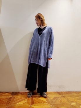 nagashimaさん（レディース・160cm）の冬コーディネート