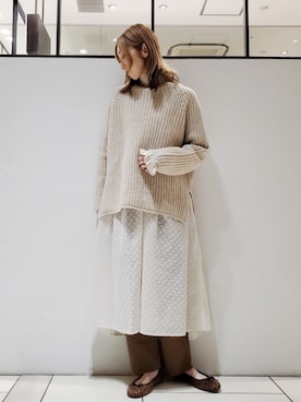 nagashimaさん（レディース・160cm）の秋コーディネート