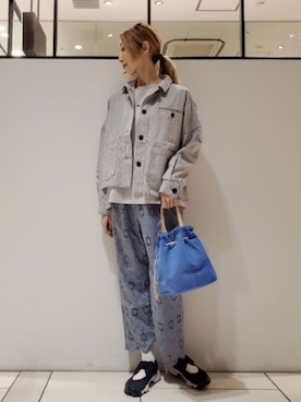 「du noir」｜nagashimaさん（レディース・160cm）の秋コーディネート