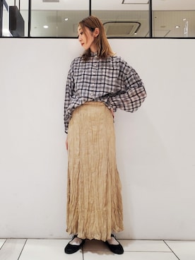 nagashimaさん（レディース・160cm）の秋コーディネート