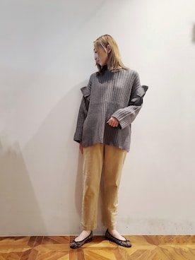 nagashimaさん（レディース・160cm）の秋コーディネート