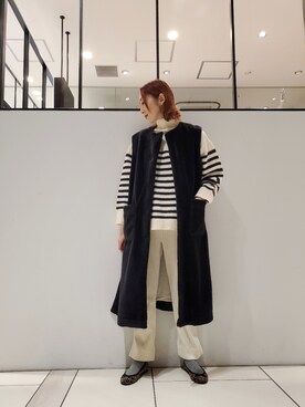 nagashimaさん（レディース・160cm）の冬コーディネート