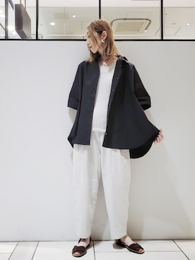 nagashimaさん（レディース・160cm）の夏コーディネート