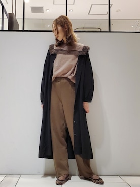 nagashimaさん（レディース・160cm）の秋コーディネート