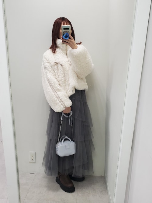 セール】チュールロングスカート（スカート）｜one after another NICE