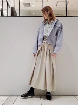 nagashimaさん(レディース・160cm)の春コーディネート