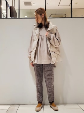 nagashimaさん（レディース・160cm）の秋コーディネート