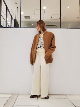 nagashimaさん（レディース・160cm）の冬コーディネート