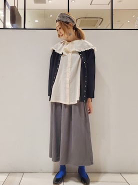 nagashimaさん（レディース・160cm）の秋コーディネート